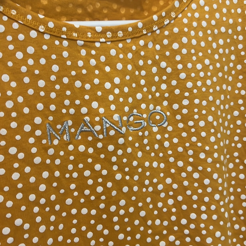 💜Mango embroided  logo top large - Picture 3 of 4